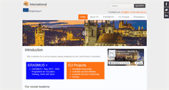 Desktop Screenshot of itc-international.eu